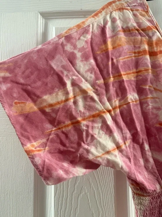 Knox Rose Smocked Waist Maxi Dress Size Medium - Picture 4 of 13